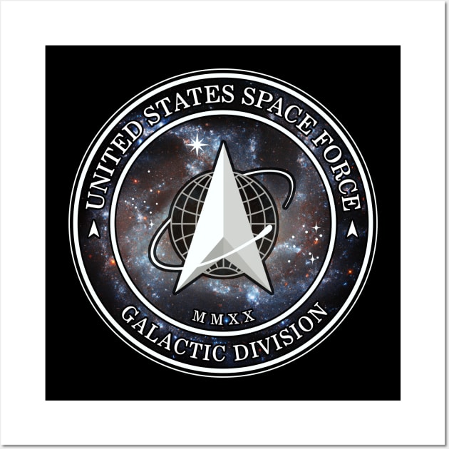 SPACE FORCE 2020 - GALACTIC [CIA-TP] Wall Art by CIA